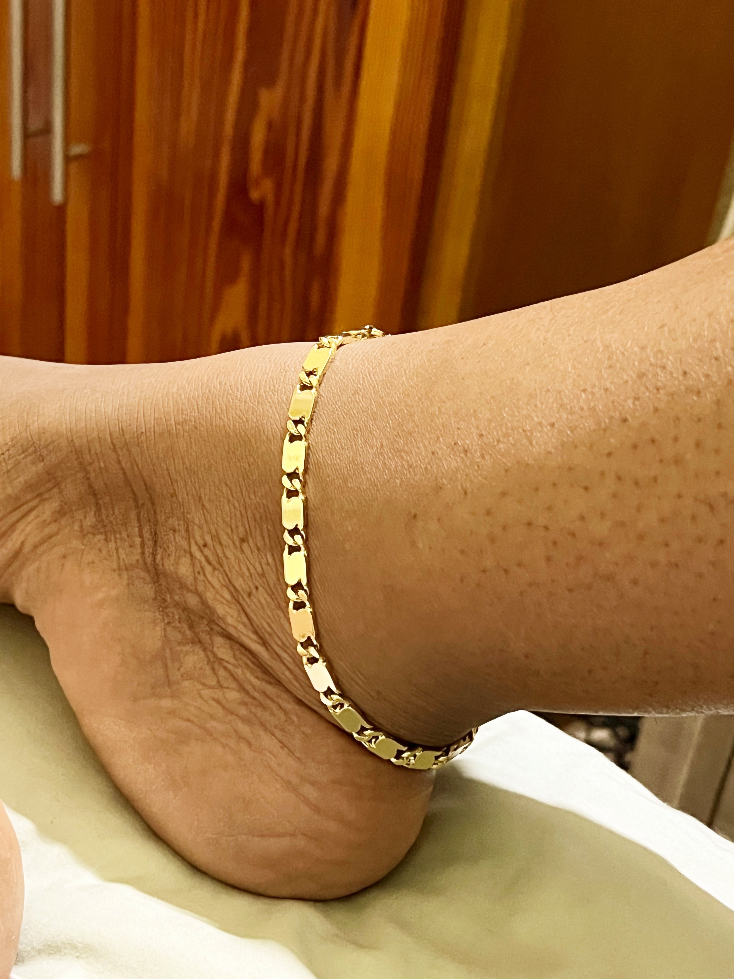 GJW Anklet Thick Flat Gucci 6x10.5