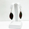 Mom Earrings Madras Small Oval