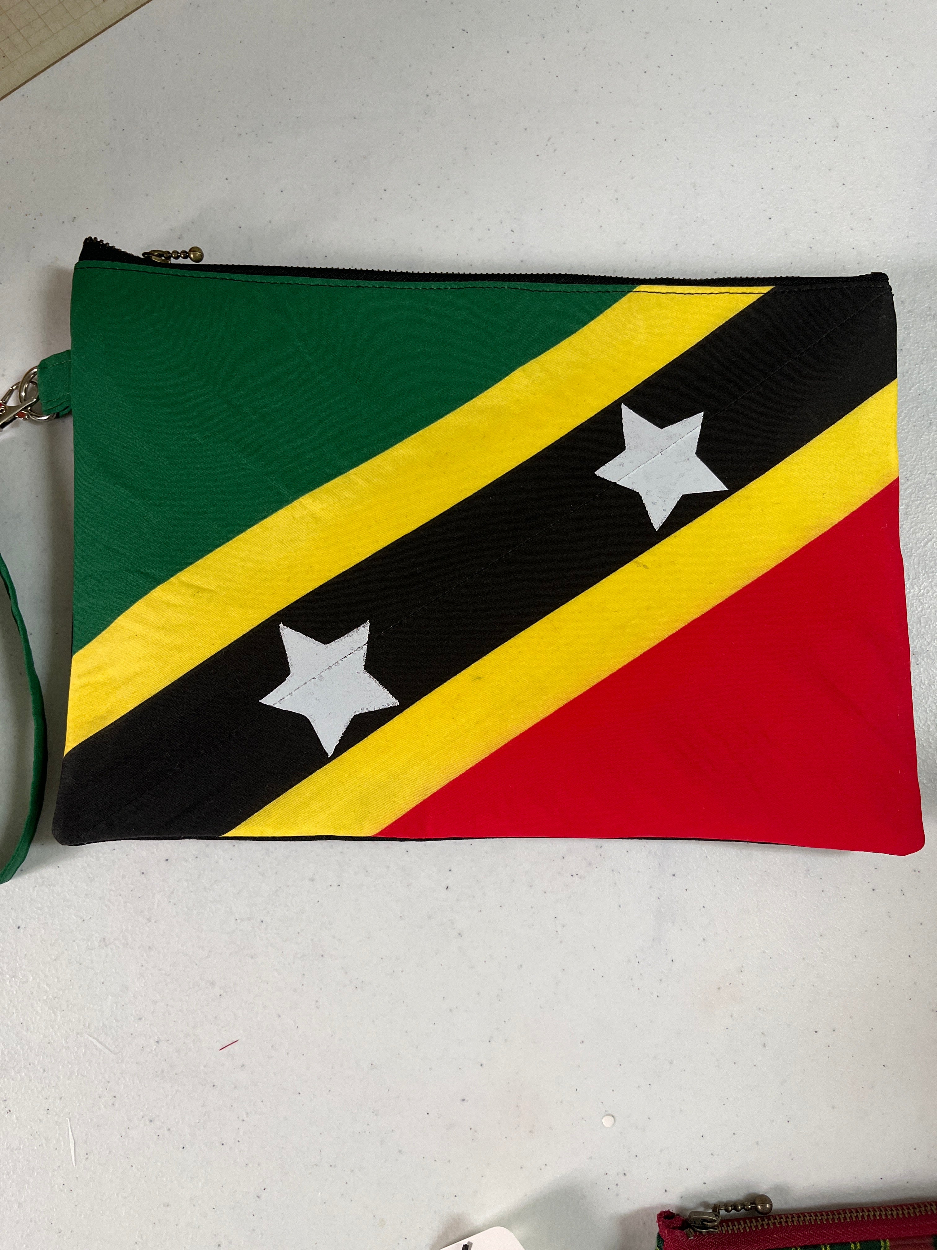 Flag Clutch Bag