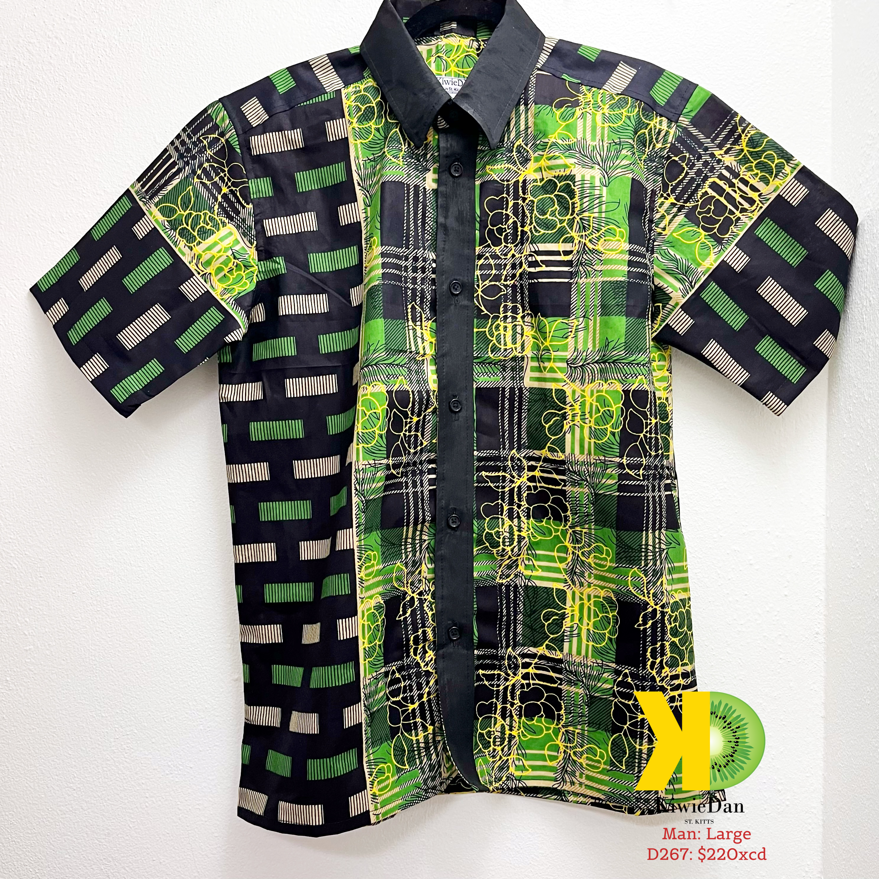 Man Green Dugen SS Shirt (L)