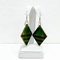 Mom Earrings Madras Small Diamond