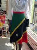 Women Skirt Wrap SKN Flag Onesize