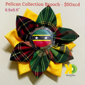 Pin Pelican Collection Madras Brooch w/ Yellow