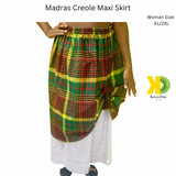 Madras Creole Maxi Skirt