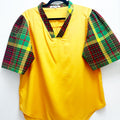 Woman Blouse Flamboy Yellow