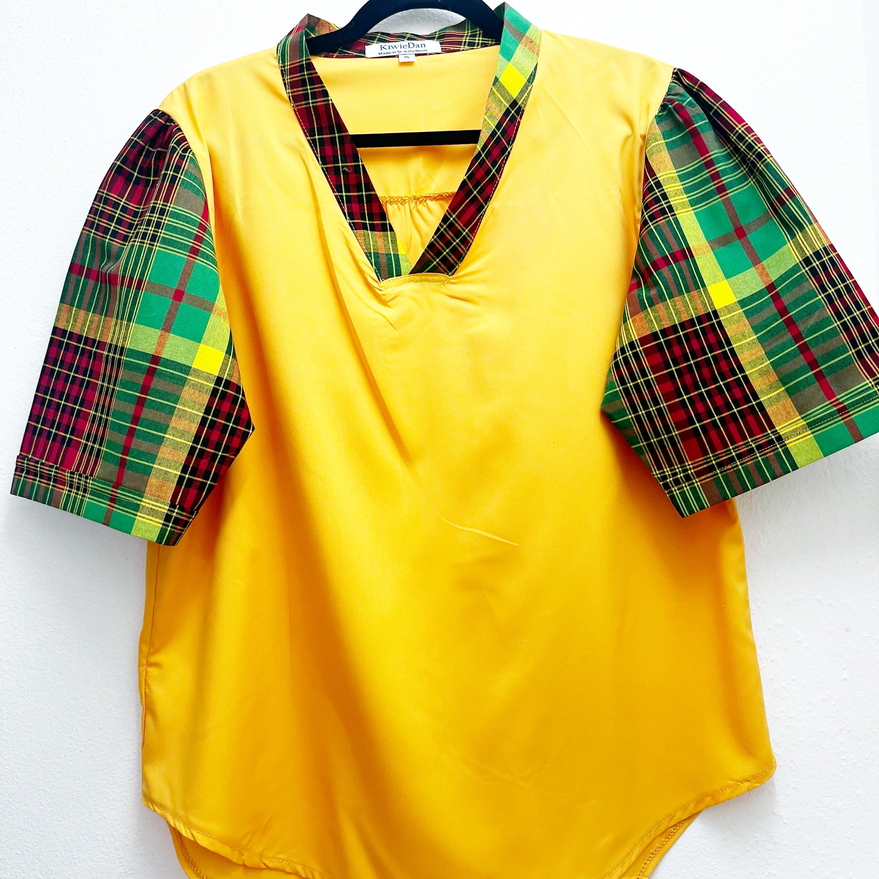 Woman Blouse Flamboy Yellow