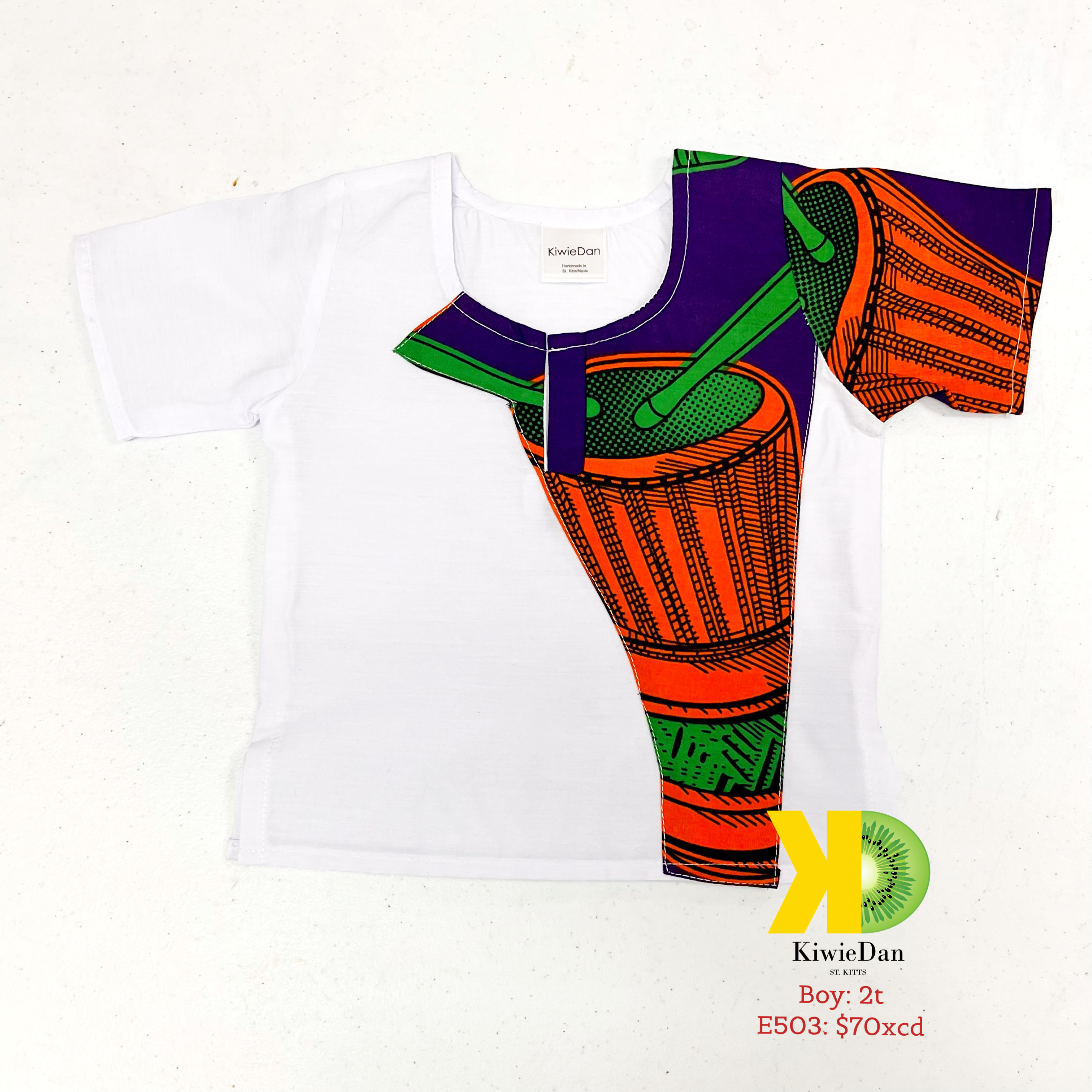 Boy Dashiki Shirt (2t)