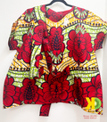 Woman Blouse Red Lota Tie (3XL/5XL)