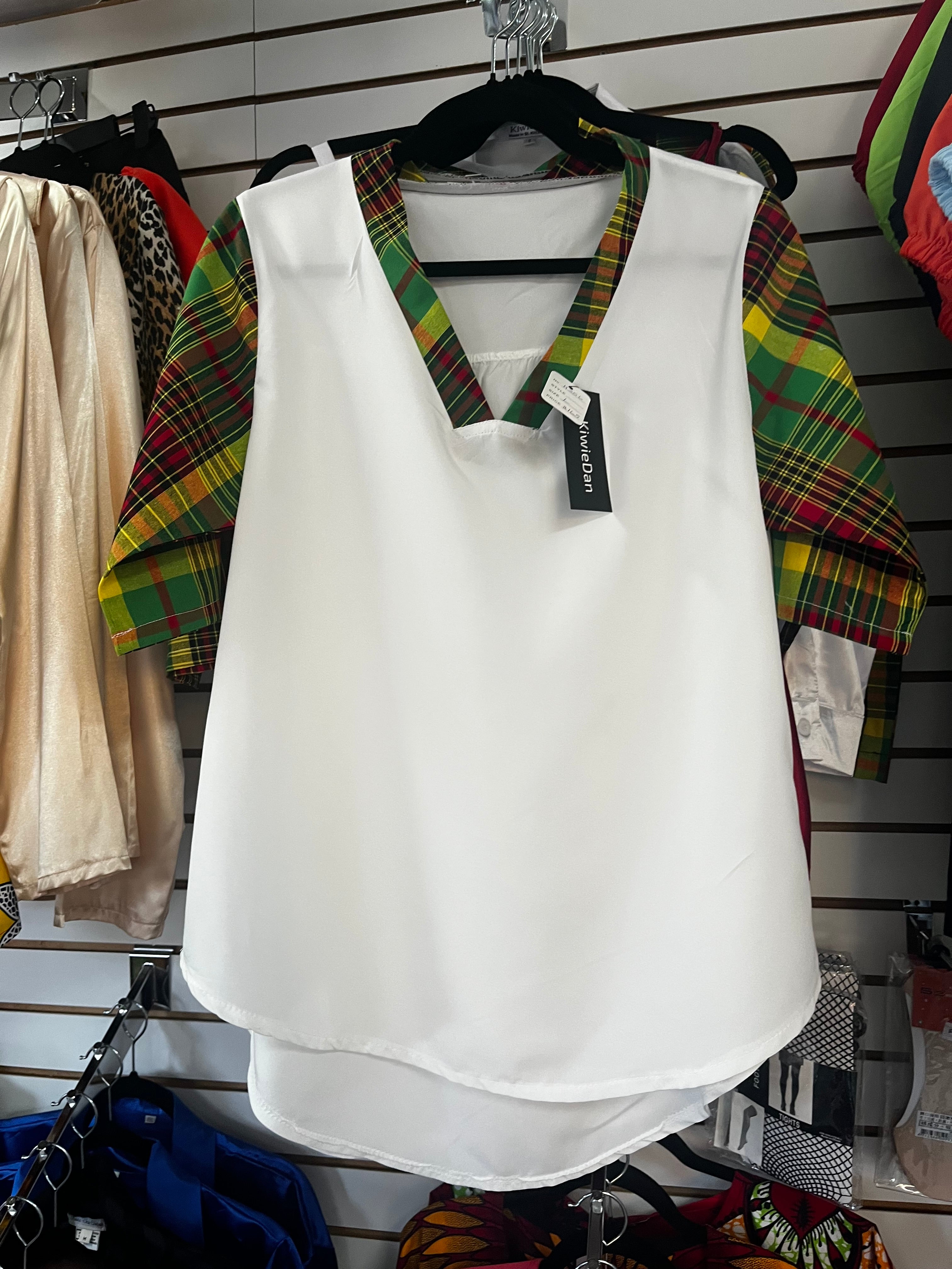 Woman Blouse Flamboy White