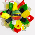 Pin Coloured Flag Pin-on