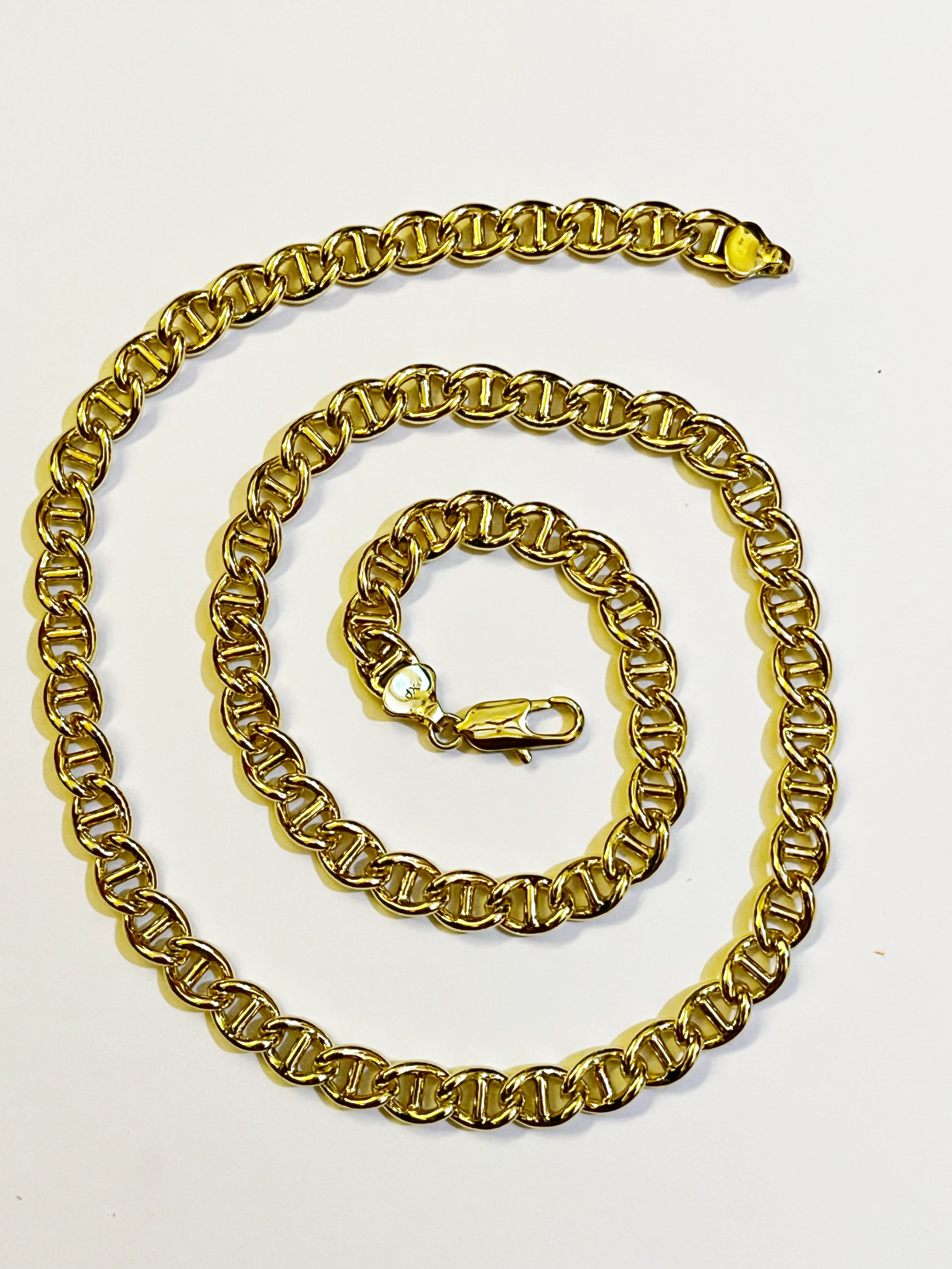 GJW Necklace Rounded Gucci 8 x 24