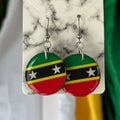 Mom Earrings Flag Small