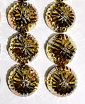 GJW Earring Studs dc Tricolor Large