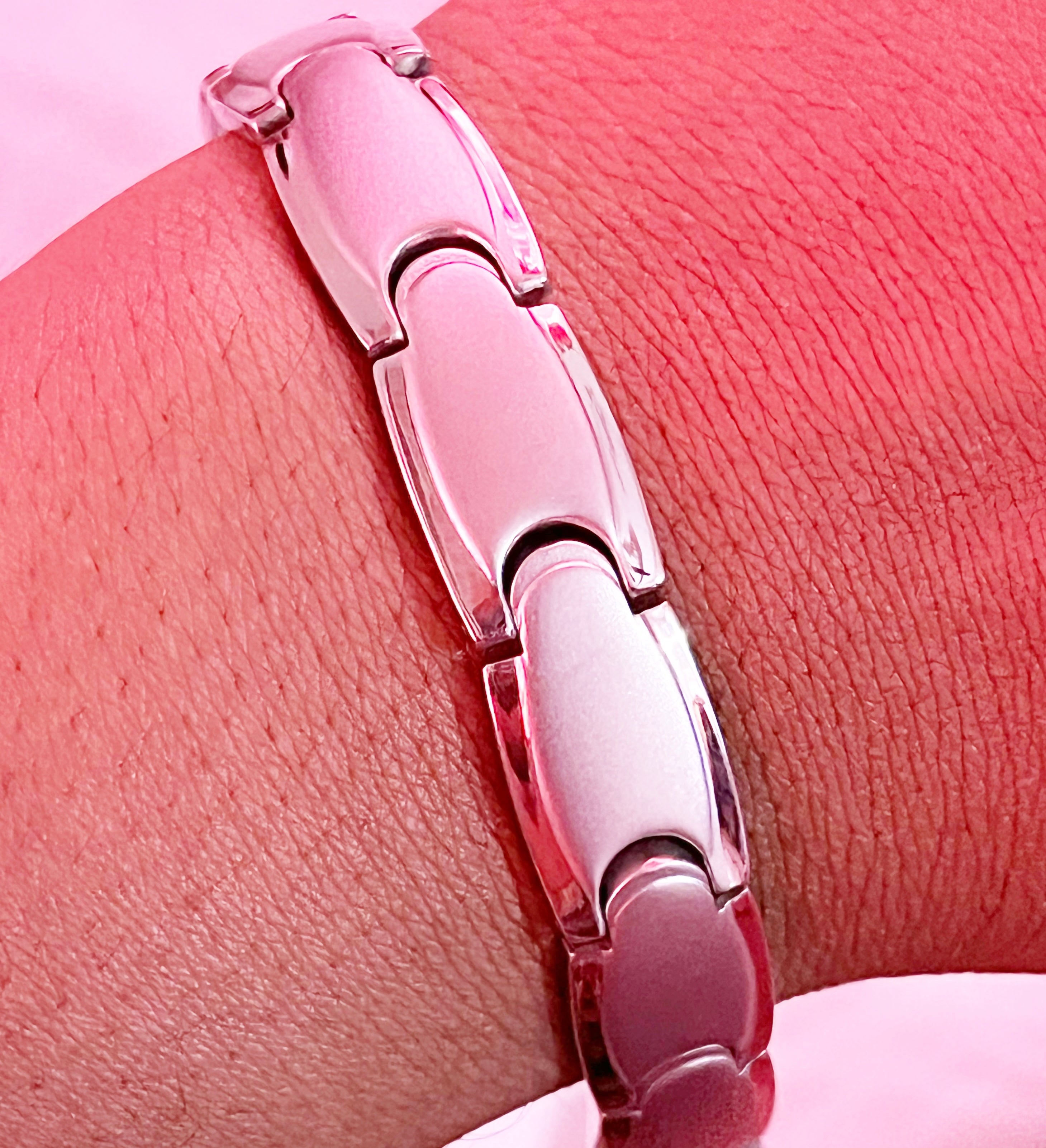 RJW Steel Matte Bracelet 12x8.5
