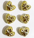 GJW Earring Studs Heart dc