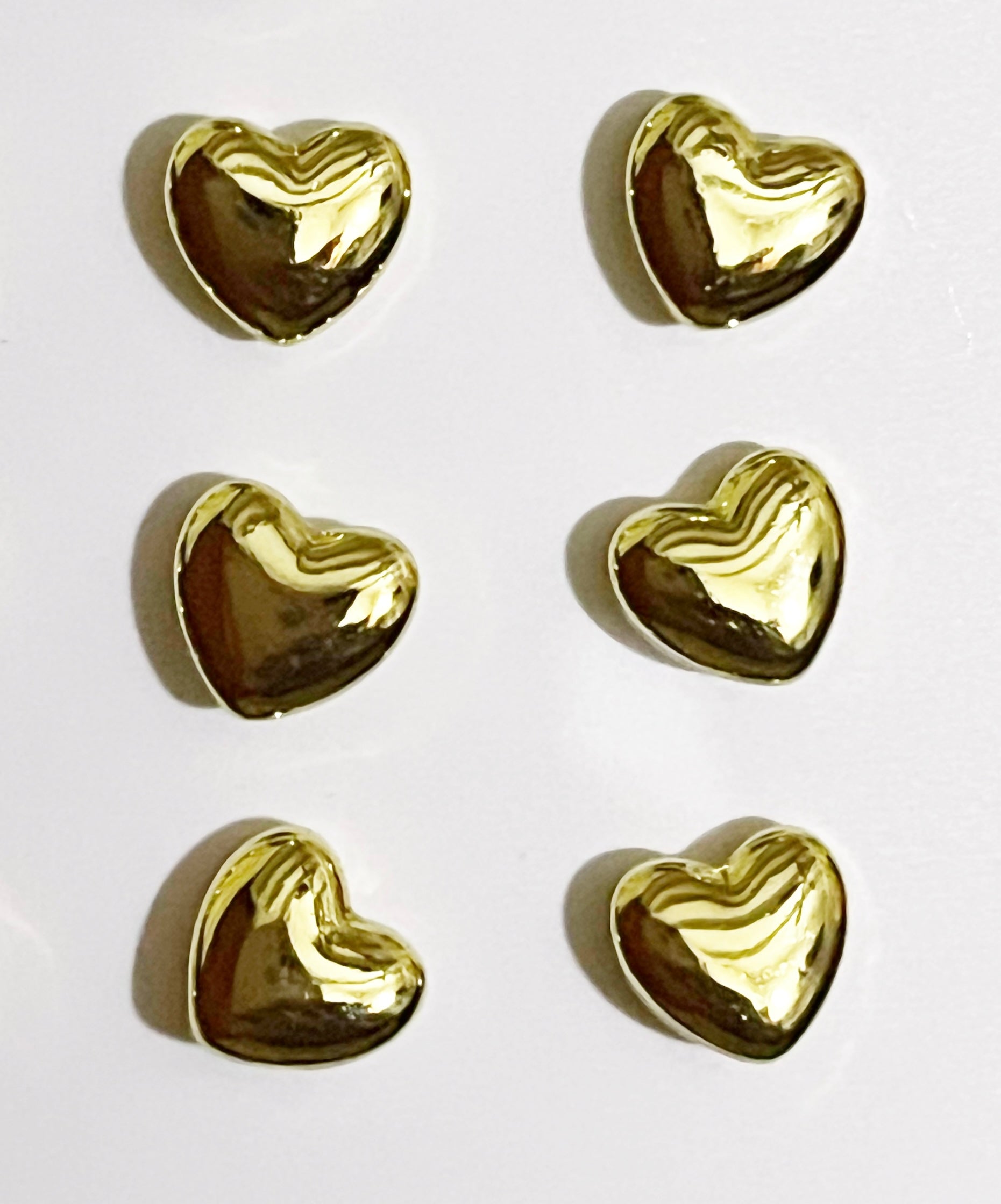 GJW Earring Studs Heart