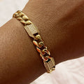 GJW Bracelet Cuban Gucci Iced Expion