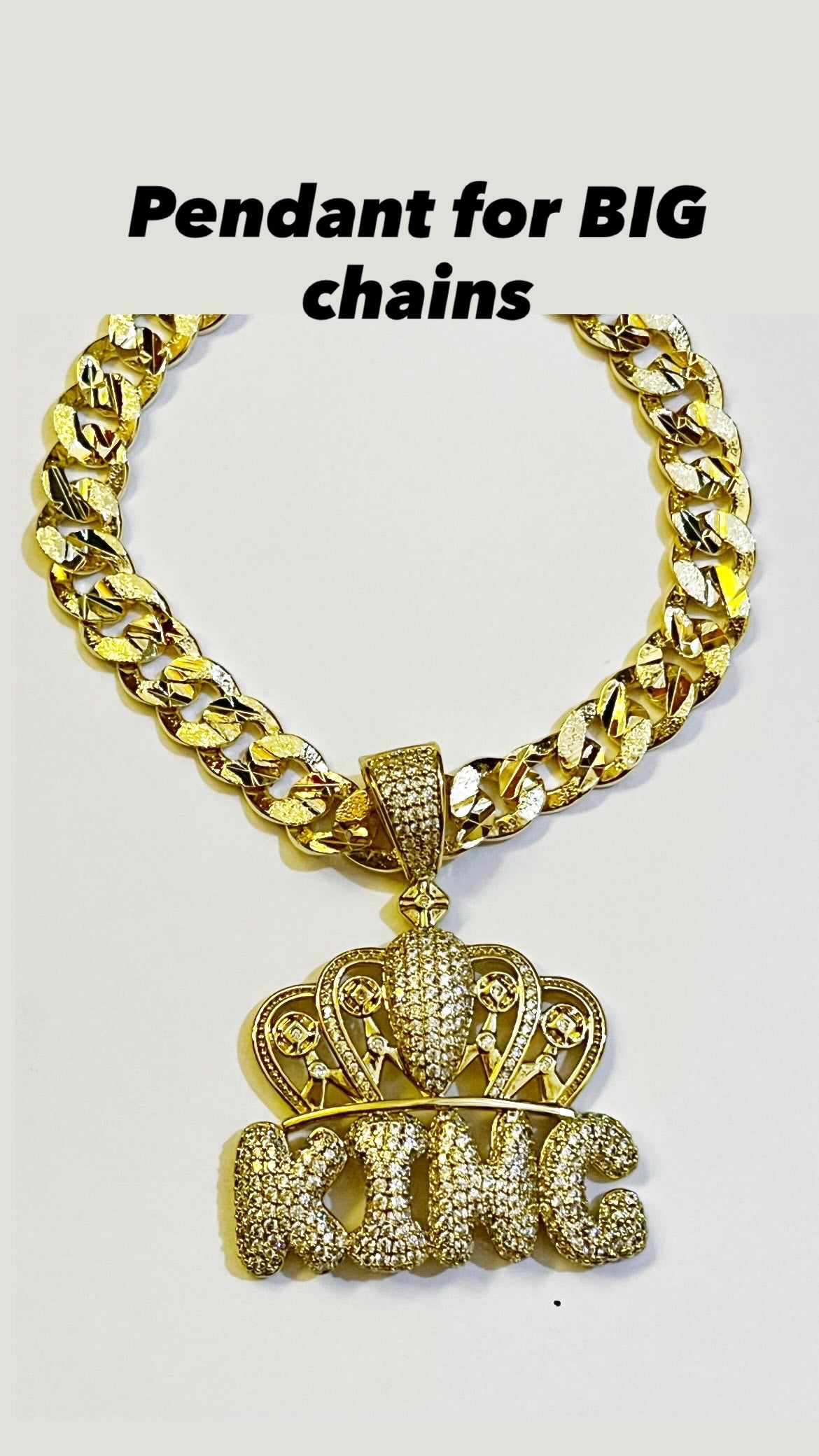 GJW Pendant King Zircon Large