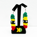 Mom Earrings SKN Flag Crochet