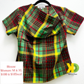Woman Blouse Cowl Neck Madras