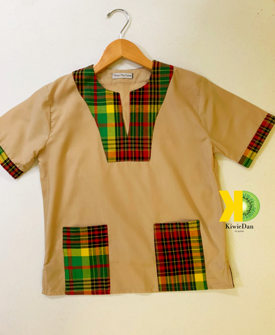 Boy Oualie Shirt in Beige