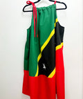 Woman Dress Janie Tie String Sleeveless SKN Flag