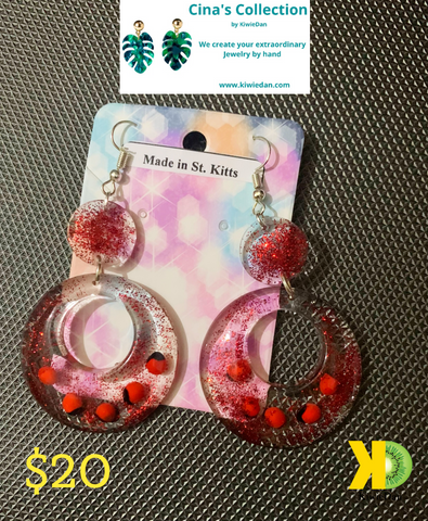 Red Jasper Earrings